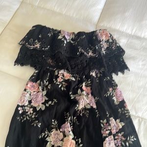 Floral maxi dress American eagle